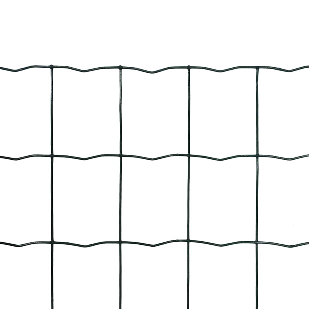Recinzione Europea in Acciaio 25 x 1,0 m Verde cod mxl 25080