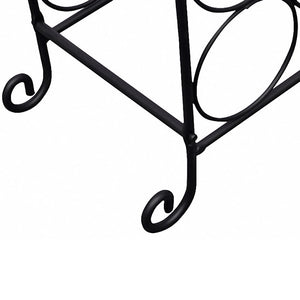 Porta Bottiglie di Vino per 21 Bottiglie in Metallo 50206