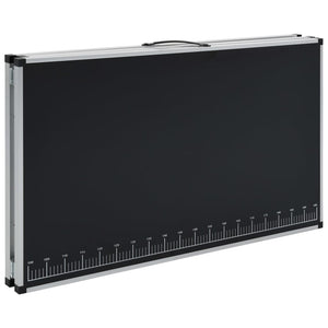 Tavolo Pieghevole per Carta da Parati MDF Alluminio 300x60x78cm cod mxl 73658