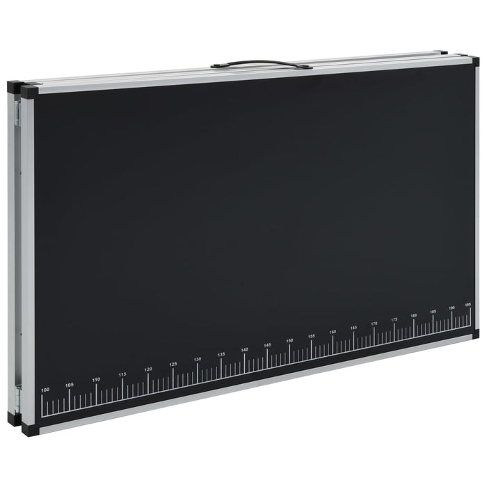 Tavolo Pieghevole per Carta da Parati MDF Alluminio 300x60x78cm cod mxl 73658