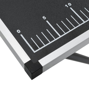 Tavolo Pieghevole per Carta da Parati MDF Alluminio 300x60x78cm cod mxl 73658