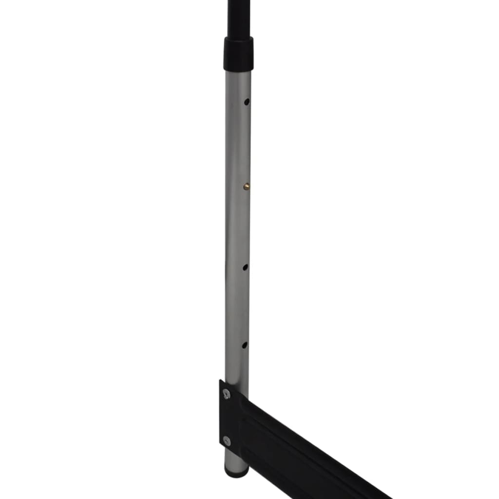 Tavolo da Lavoro Set 3 pz Pieghevole Altezza Regolabile 140641