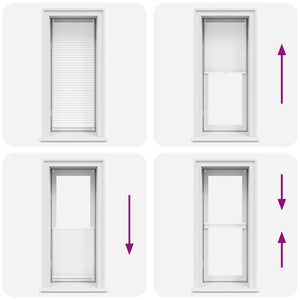 Tenda Plissettata 40x100cm Bianca Oscurante cod mxl 53516