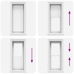 Tenda plissÃ¨ 40x125cm bianca cod mxl 48521