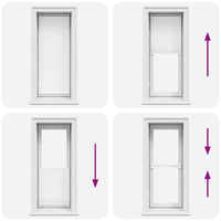 Tenda plissÃ¨ 40x150cm bianca cod mxl 42805