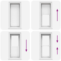 Tenda plissÃ¨ 50x100cm bianca cod mxl 48271