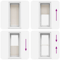 Tenda plissè 50x150cm Crema 240623