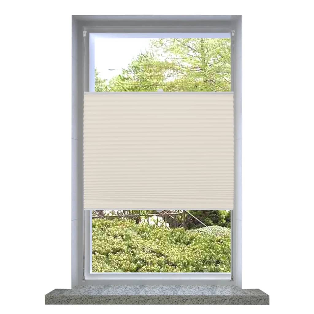 Tenda plissè 80x125cm Crema 240634
