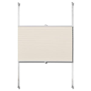 Tenda plissè 100x150cm Crema 240643