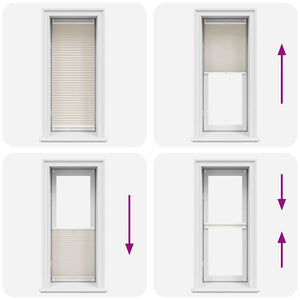 Tenda plissè 40x125cm Crema cod mxl 42125