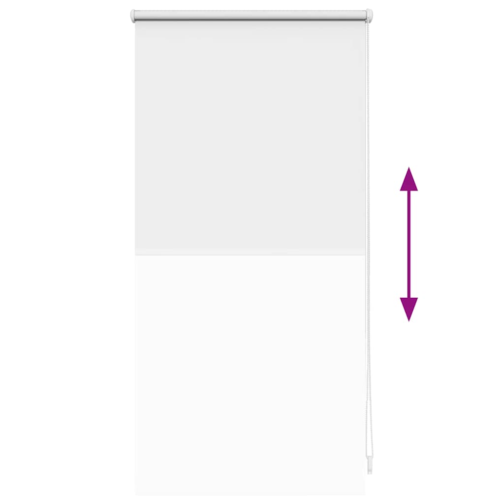 Tenda a Rullo Oscurante 40 x 100 cm Bianco Avorio 240733