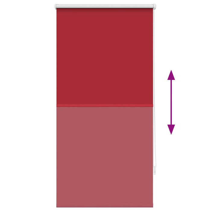 Tenda a Rullo Oscurante 60 x 120 cm Rosso 240744