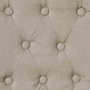 Sedie da Pranzo 6 pz Cammello in Tessuto cod mxl 7195