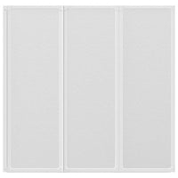 Doccia da bagno a parete 141 x 132 cm 3 Pannelli pieghevoli cod mxl 51213