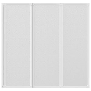 Doccia da bagno a parete 141 x 132 cm 3 Pannelli pieghevoli cod mxl 51213