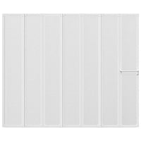 7 Pannelli pieghevoli con porta-asciugamano 140 x 168 cm doccia bagno cod mxl 53746