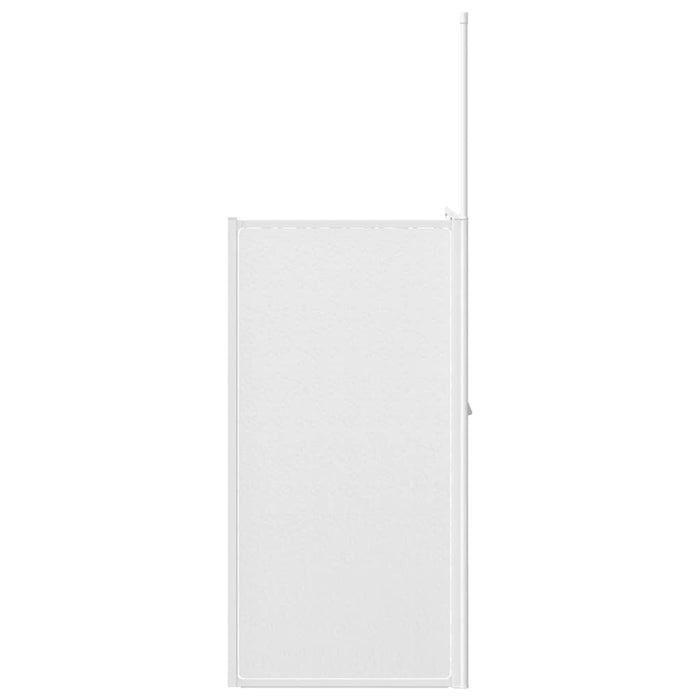 Schermo Box Doccia a L 70 x 120 x 137 cm 4 Pannelli Pieghevole 140787