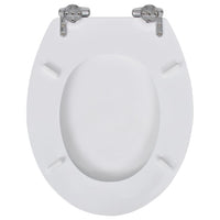 Sedile WC coperchio WC con coperchio in MDF chiusura rallentata bianco 02_0002875