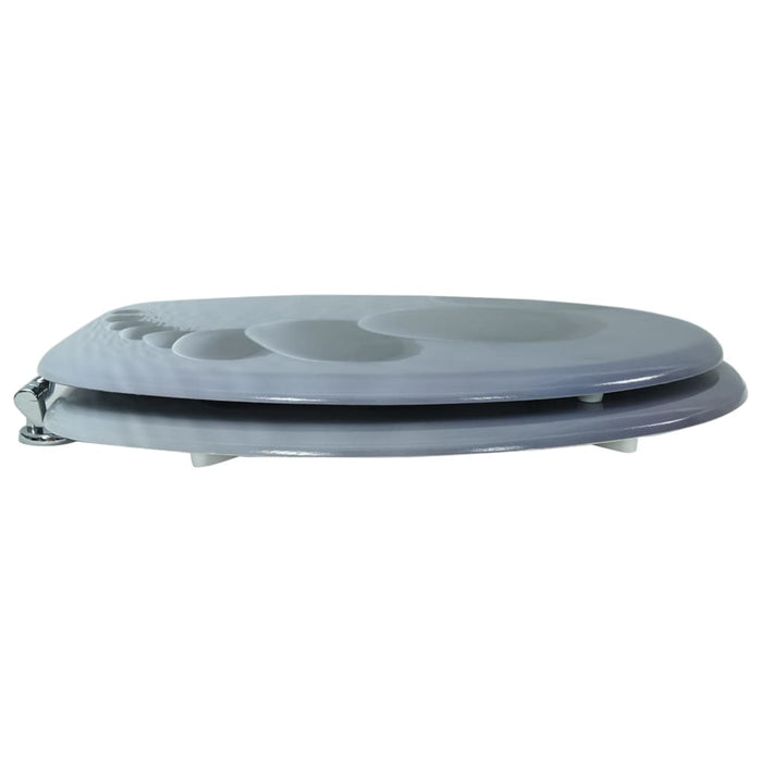 Sedile WC in MDF con Coperchio Design Pietre cod mxl 53164