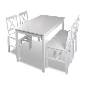 Set da Pranzo 5 pz Bianco 240883