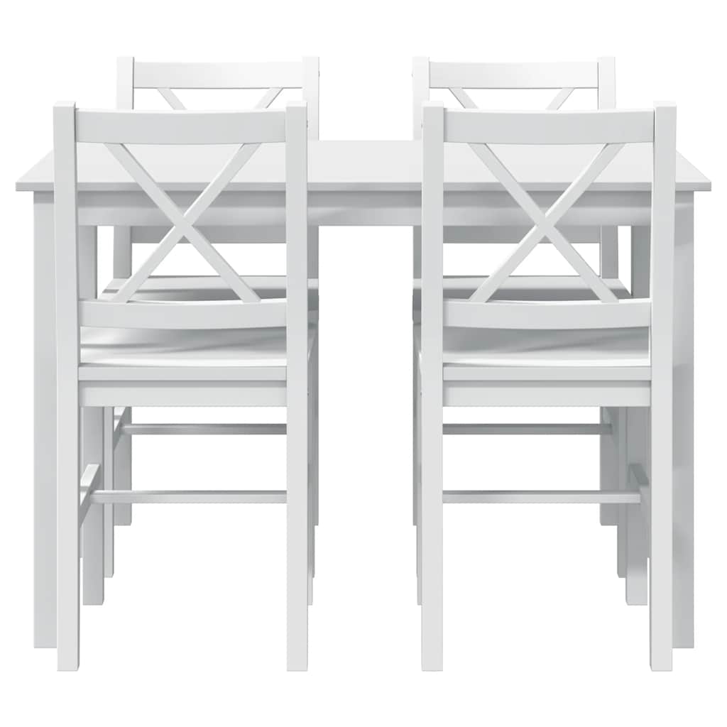 Set da Pranzo 5 pz Bianco 240883