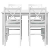 Set da Pranzo 5 pz Bianco 240883