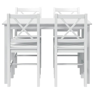 Set da Pranzo 5 pz Bianco 240883