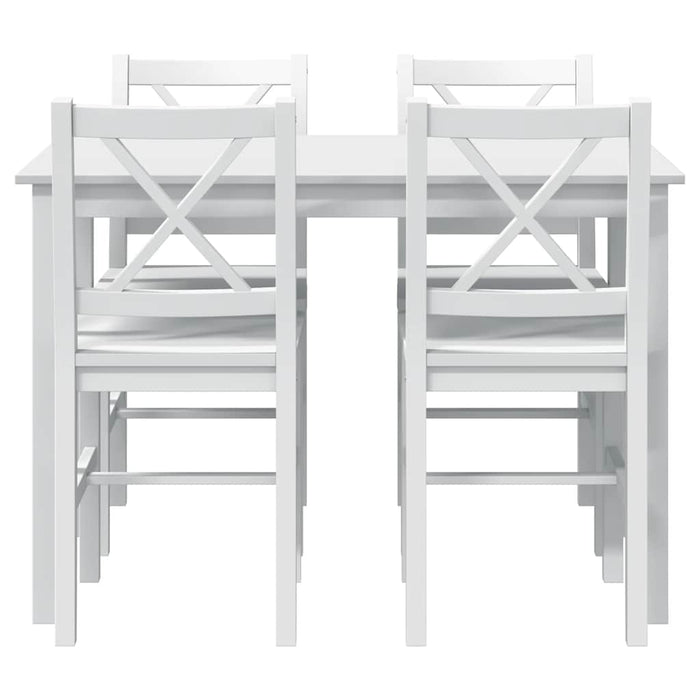 Set da Pranzo 5 pz Bianco 240883