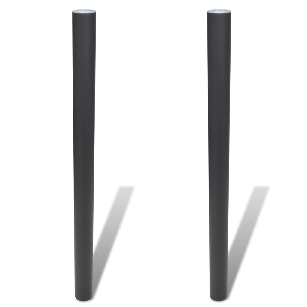 Lavagna Adesiva da Parete 0,45x2 m 2 Rotoli con Gessetti 140897