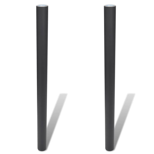 Adesivo da parete 045 x 2 m 2 rotoli con gesso nero 02_0045433