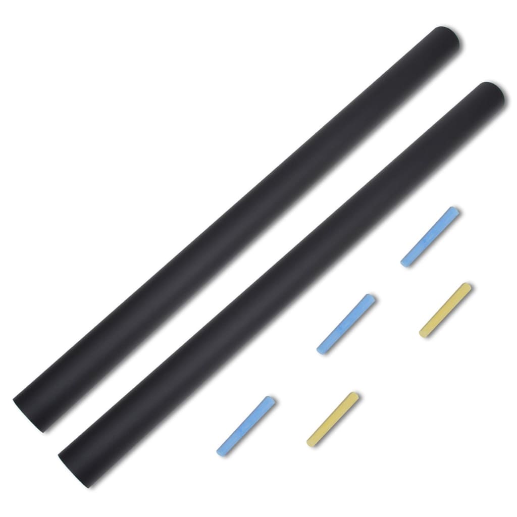 Adesivo da parete 06 x 2 m 2 rotoli con gesso nero 02_0045434