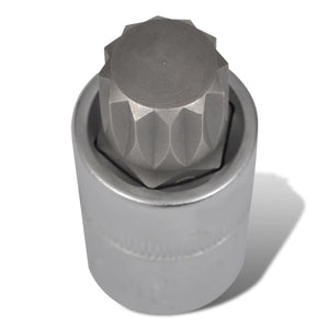 Set di Bussole a 12 Punte 10 pz su Striscia 140814