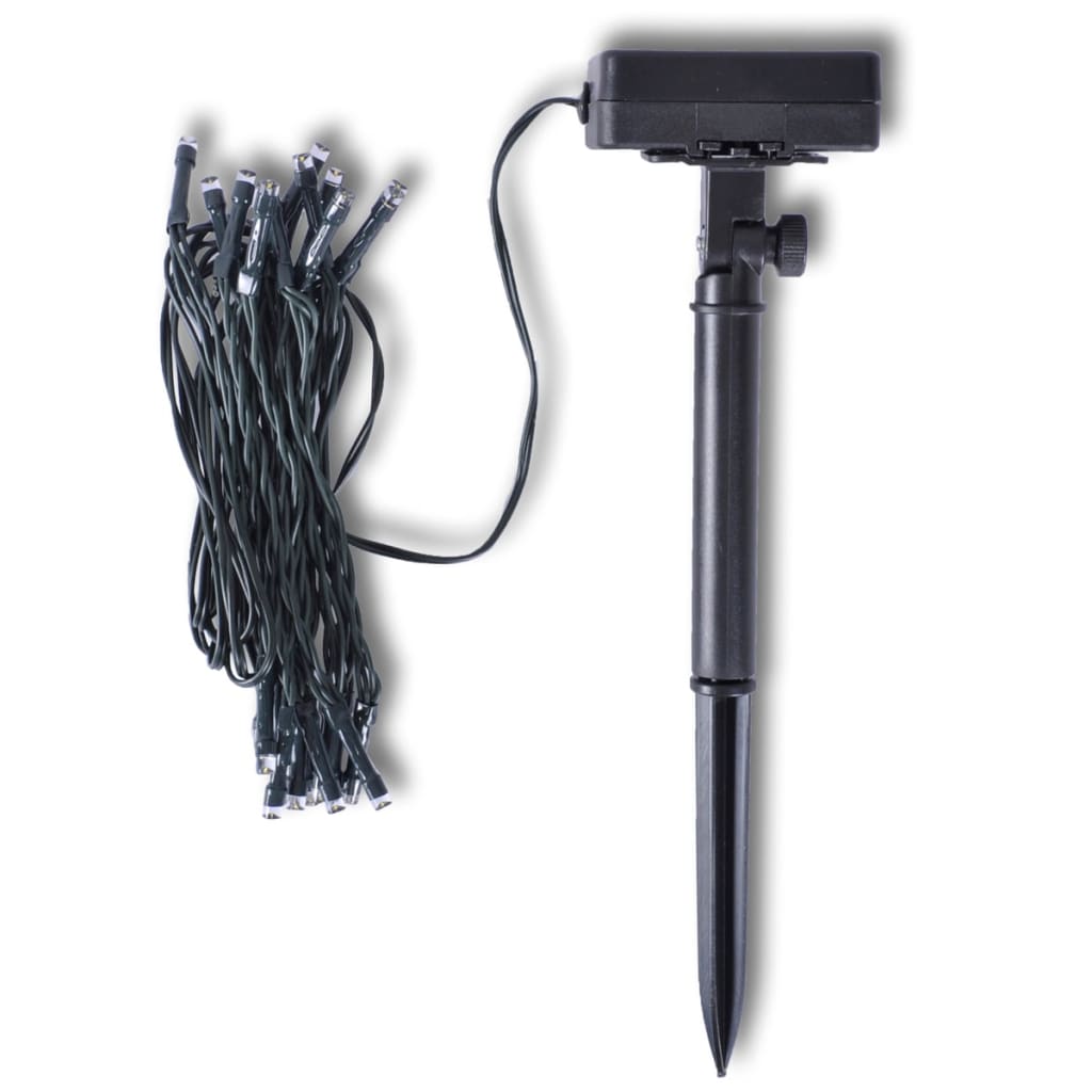 2 Palle topiarie foglie artificiali in legno di bosso 27 cm LED solare cod mxl 63020