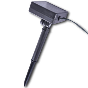 2 Palle topiarie foglie artificiali in legno di bosso 27 cm LED solare 270057