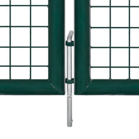 Cancello da giardino in rete per recinzione, porta, griglia da parete 306x200 cm 140926