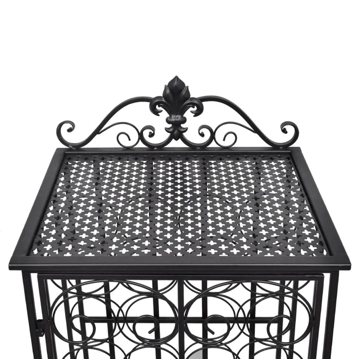 Portabottiglie per 28 Bottiglie di Vino in Metallo  cod mxl 40101