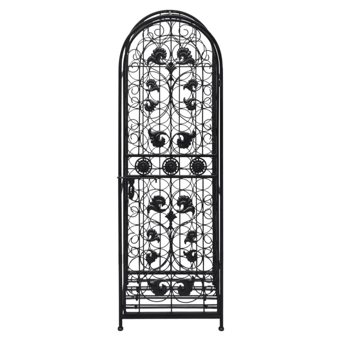 Portabottiglie per 45 Bottiglie di Vino in Metallo 240939