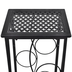 Portabottiglie per 8 Bottiglie di Vino in Metallo 240941