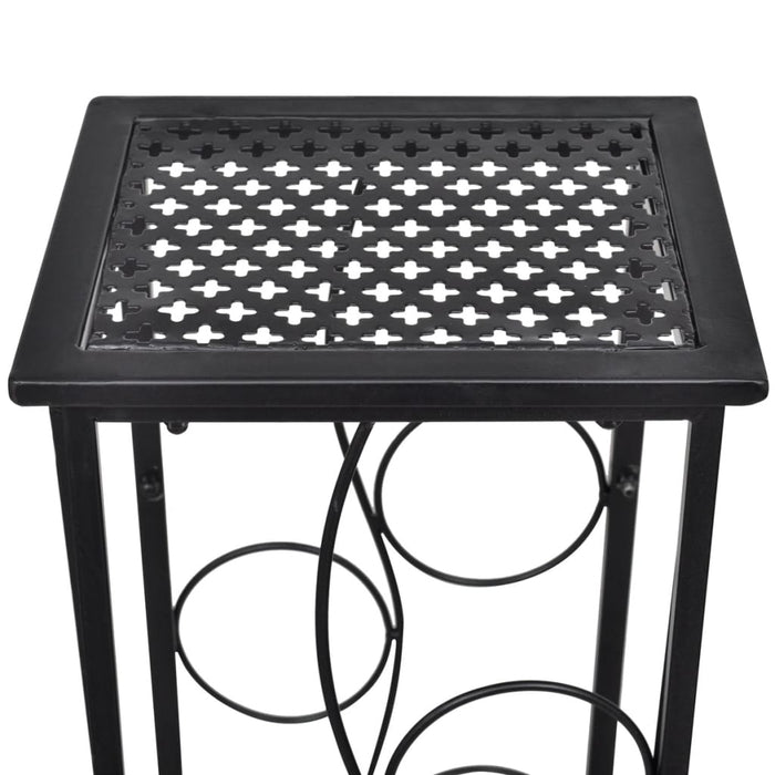 Portabottiglie per 8 Bottiglie di Vino in Metallo 240941