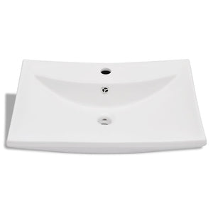 Lussuoso lavabo bagno rettangolare in ceramica 60 x 44 cm con troppopieno in ceramica bianca 02_0002488