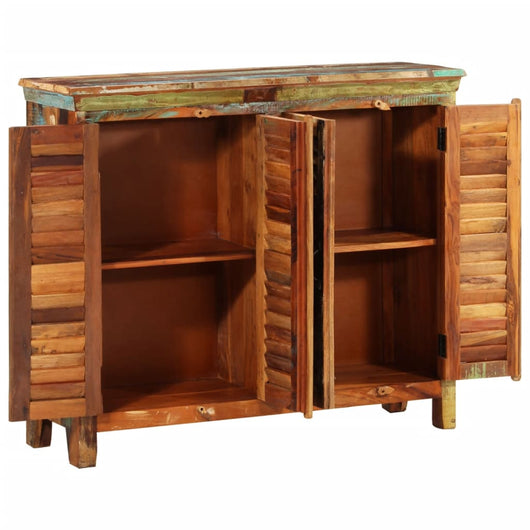 Credenza in Legno Massello di Recupero con 4 Sportelli 240954