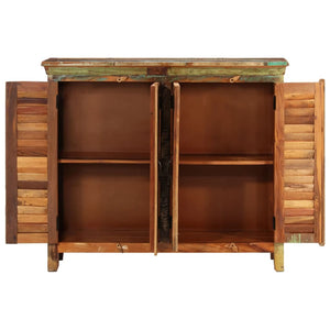 Credenza in Legno Massello di Recupero con 4 Sportelli 240954