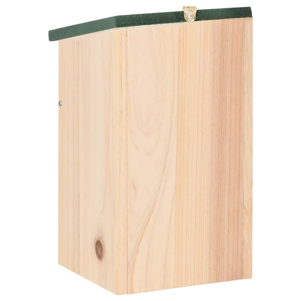 Casette per Uccelli 4 pz in Legno 12x12x22 cm 41012