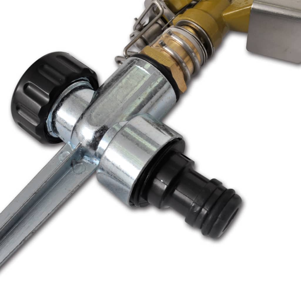 Set 2 pz Spruzzatore giardino innaffiatura con picchetto metallo zinco cod mxl 72660