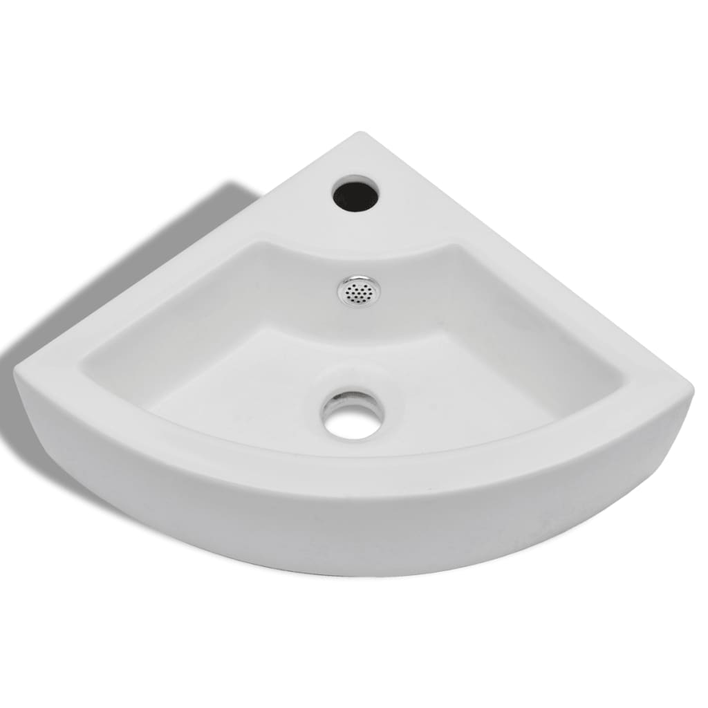 Lavabo con foro troppo pieno 45 cm in ceramica bianca 02_0002491
