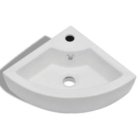 Lavabo con foro troppo pieno 45 cm in ceramica bianca 02_0002491
