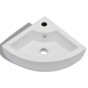 Lavabo con foro troppo pieno 45 cm in ceramica bianca 02_0002491