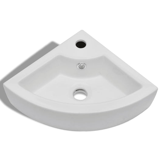 Lavabo con foro troppo pieno 45 cm in ceramica bianca 02_0002491