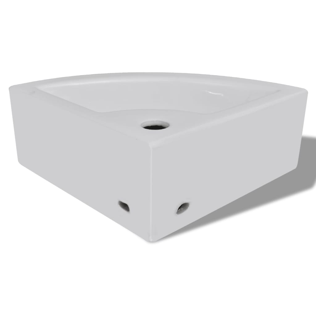 Lavabo con foro troppo pieno 45 cm in ceramica bianca 02_0002491