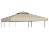 Telo di Ricambio per Gazebo 310g/mÂ² Beige 3x3mcod mxl 120941